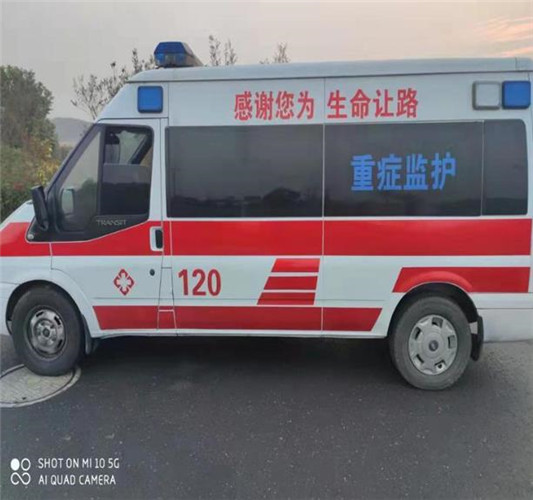 白碱滩救护车出租服务案例3