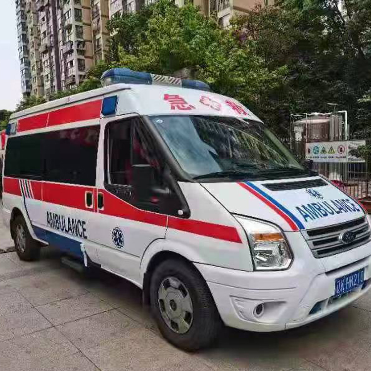 白碱滩术后行动不便回家租赁救护车